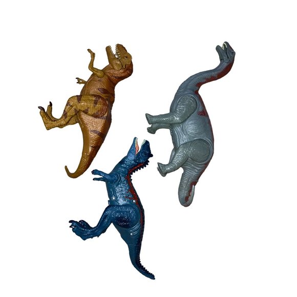 Kid Galaxy Fully Poseable  Dinosaurs Attack Action Figures - Picture 13 of 14